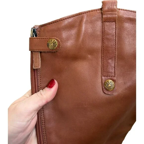 Sam Edelman Penny riding boots women’s 7 whiskey - Picture 4 of 9